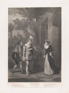 Anne Page, Slender and Shallow Shakespeare, Merry Wives of..., publicerad första gången 1792, återutgiven 1852.