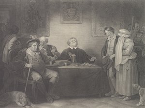 The Seven Ages, Fifth Age: The Justice Shakespeare, As You..., publicerad första gången 1801, återutgiven 1852.