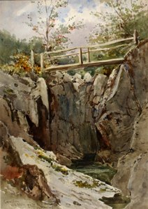 Curmillon, Mid-Wales, 1884. av Peter Toft