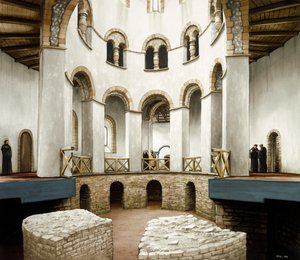 Abbot Wulfrics rotunda vid St Augustine