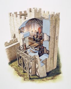 Peveril Castle, 1100-talet, c1990-2010