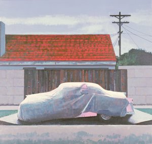 Ghost Car 2, Los Angeles, USA, 2002 (olja på linne)