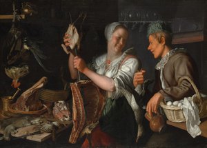 Köksscen, 1620-tal.