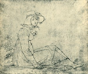Porträtt av Elizabeth Malß, c1811, 1943.