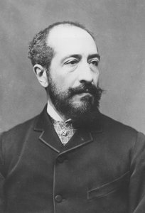 Porträtt av Henri de Pène av Petit