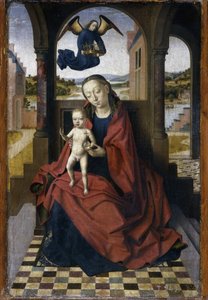 Madonnan och barnet, 1460-talet av Petrus Christus