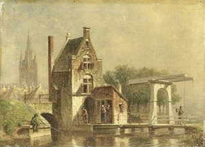 Koporten i Delft av Petrus Gerardus Vertin