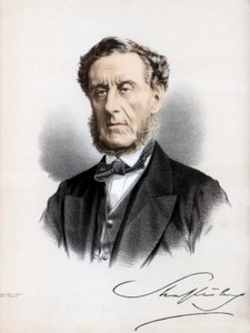 Anthony Ashley Cooper, 7:e Earl of Shaftesbury, engelsk politiker och filantrop, c1890.