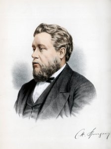 Charles Haddon Spurgeon, brittisk baptistpredikant, c1890.