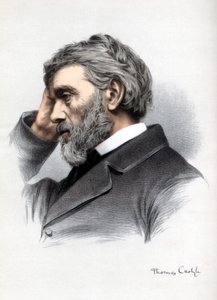 Thomas Carlyle, skotsk essäist, satiriker och historiker, c1890.
