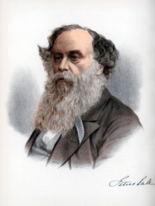 Titus Salt, brittisk ullhäftare och industriman, c1890. av Petter and Galpin Cassell