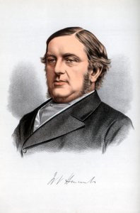William Vernon Harcourt, brittisk liberal statsman, c1890. av Petter and Galpin Cassell