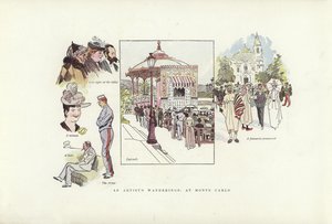 En konstnärs vandringar, vid Monte Carlo