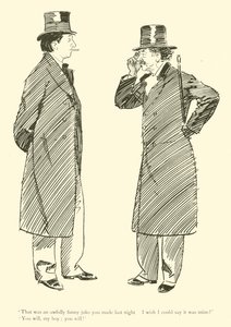 Tecknad film av Phil May, från 1890-talet (litho) av Phil May