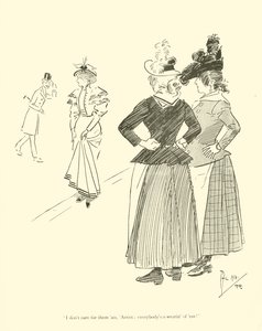 Tecknad film av Phil May, från 1890-talet (litho) av Phil May