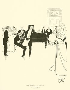 Tecknad film av Phil May, från 1890-talet (litho) av Phil May