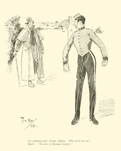 Tecknad film av Phil May, från 1890-talet (litho) av Phil May