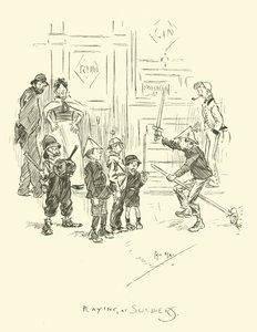 Illustration för Phil Mays Gutter-Snipes av Phil May