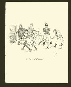 Illustration för Phil Mays Gutter-Snipes av Phil May