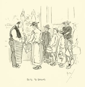 Illustration för Phil Mays Gutter-Snipes av Phil May
