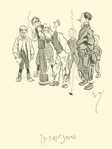Illustration för Phil Mays Gutter-Snipes av Phil May