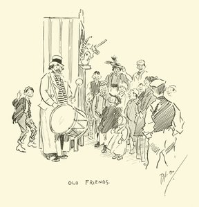 Illustration för Phil Mays Gutter-Snipes av Phil May