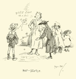 Illustration för Phil Mays Gutter-Snipes av Phil May