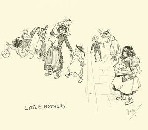 Illustration för Phil Mays Gutter-Snipes av Phil May