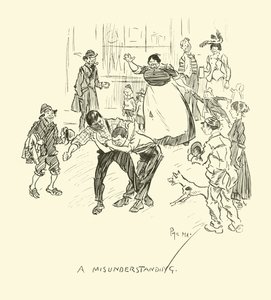 Illustration för Phil Mays Gutter-Snipes av Phil May