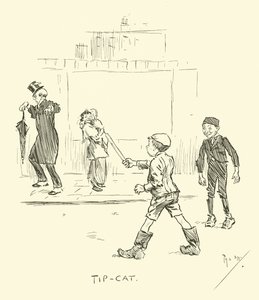 Illustration för Phil Mays Gutter-Snipes av Phil May