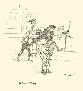 Illustration för Phil Mays Gutter-Snipes av Phil May