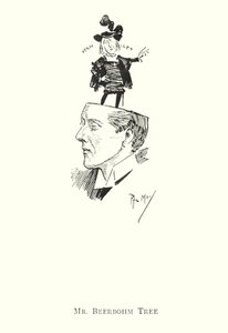 Mr Beerbohm Tree (litho) av Phil May
