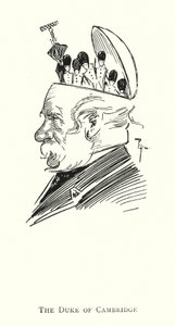 Hertigen av Cambridge (litho) av Phil May