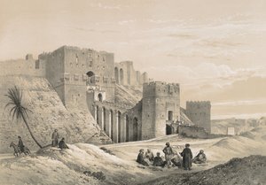 Citadellet i Aleppo av Philibert Joseph Girault de Prangey