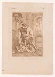Edouard och guldet av Philibert Louis Debucourt