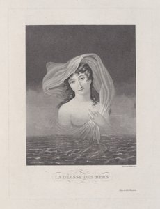 Havets gudinna, 1775-1832. av Philibert Louis Debucourt