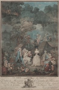 Bröllopet på slottet, 1789.