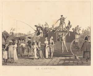 Karnevalen av Philibert Louis Debucourt