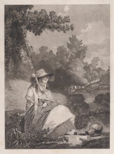 Stackars Annette, 1795. av Philibert Louis Debucourt