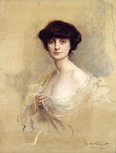 Anna de Noailles (1876-1933) 1913 (olja på duk)