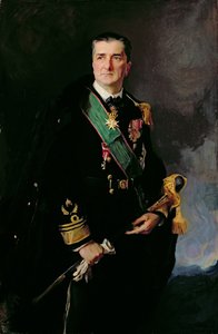 Miklos Horthy de Nagbanya (olja på duk)