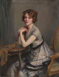 Porträtt av Winnie Melville, Mrs av Philip Alexius de Laszlo