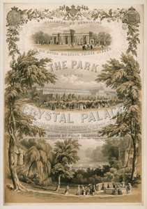 Parken och Crystal Palace av Philip Brannon