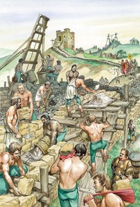 Att bygga Hadrianus mur, tidigt 200-tal c1985-c2000