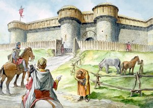Helmsley Castle, 1200-talet, c1990-2010 av Philip Corke