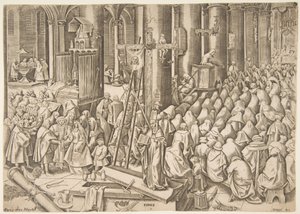 Faith Fides från The Virtues, ca. 1559-60.