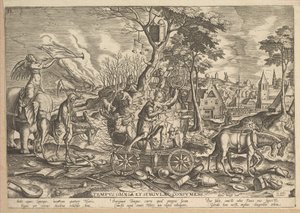 Tidens triumf, 1574. av Philip Galle