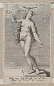 Sanning, från Prosopographia, ca. 1585-90, ca. 1585-90. av Philip Galle