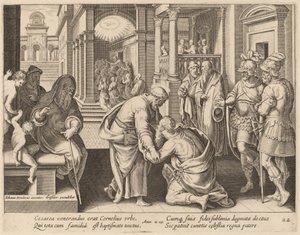 Cornelius tillber Sankt Peter