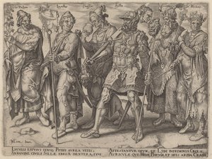 Pythius, Lucullus, Crassus, Sylla, Croesus, Midas (ökända exempel på rikedom från antiken)